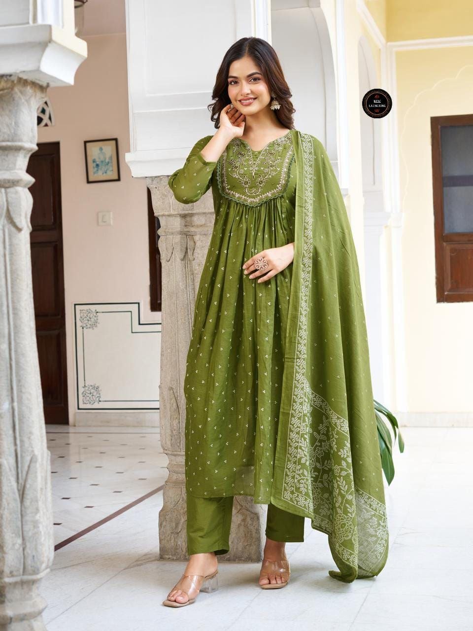 NEW ARRIVALS SPECIAL NAVRATRI & DIWALI COTTON SET COLLECTION - Image 5