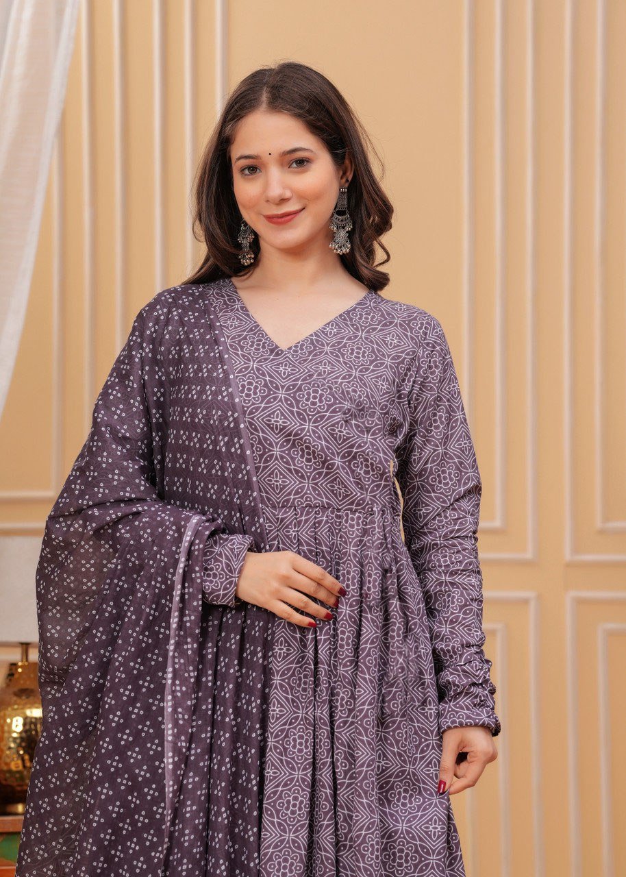 Fully Stiched Rayzon Printed Kurti Pant Dupatta - Image 7